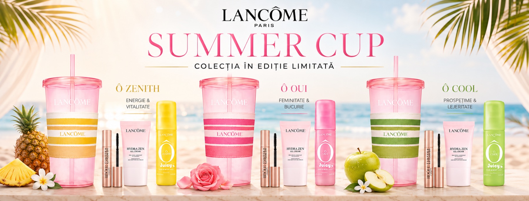 Lancome Summer Cup colectia in editie limitata