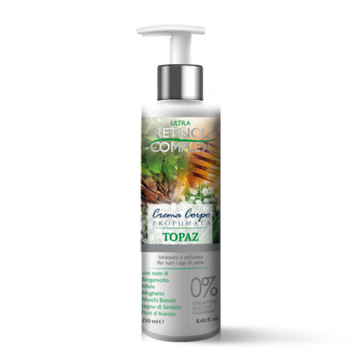 Crema de corp parfumata - topaz 250ml