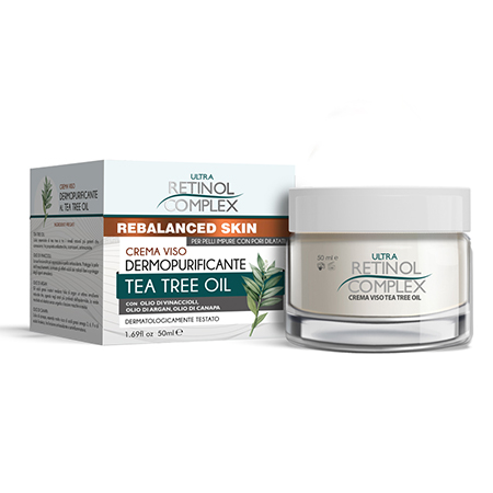 Retinol Complex Crema de fata cu Ulei din Arbore de Ceai 50ml