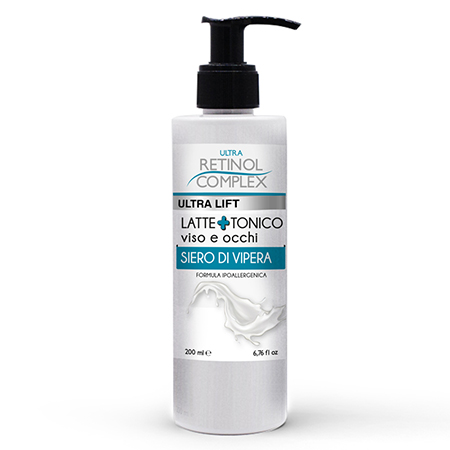 Retinol Complex Lapte demachiant cu ser de viperă 200ml