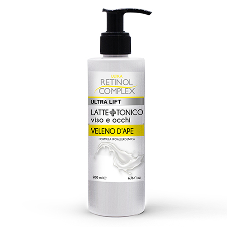Retinol Complex Lapte demachiant cu venin de albine 200ml