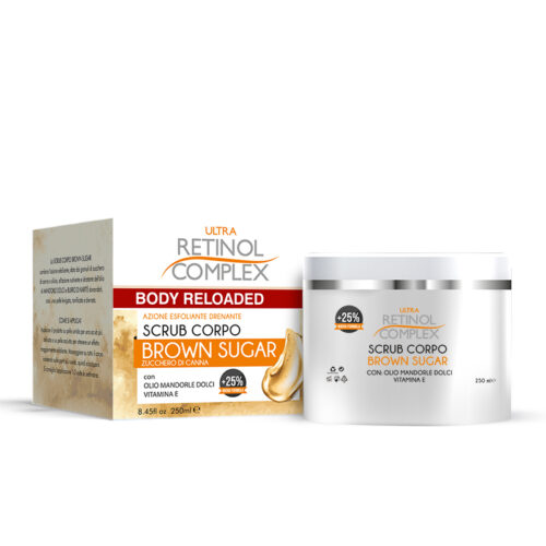 Retinol Complex Scrub de corp cu zahar brun 250ml