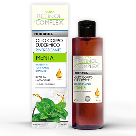 Retinol Complex Ulei de corp de menta 200ml
