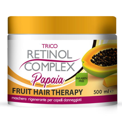 Retinol Complex Masca cu Papaya pentru par deteriorat si antimatreata 500ml