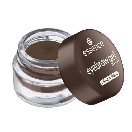 Essence Gel machiaj sprancene COLOUR & SHAPE 04 dark brown 3g - 1
