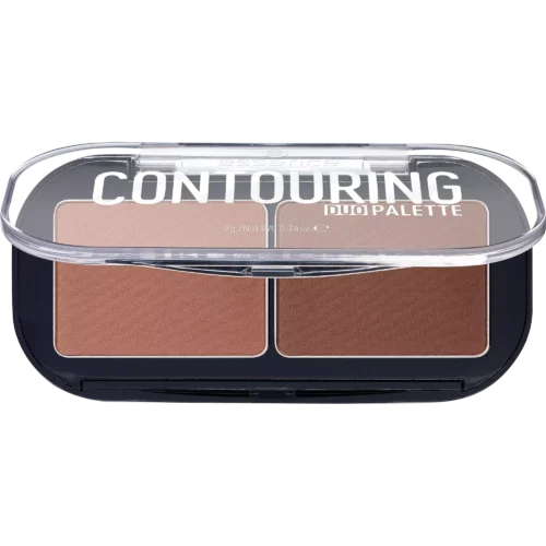 Essence Paletă pentru conturare CONTOURING DUO 20 darker skin 7g - 1