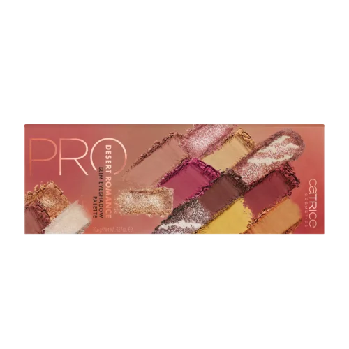 Paletă de farduri pentru pleoape Pro Desert Romance Slim