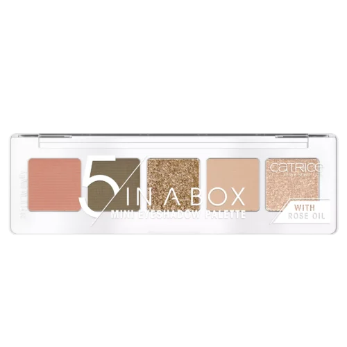 catrice Paletă de farduri pentru pleoape 5 In A Box Mini 070 - Elegant Khaki Look