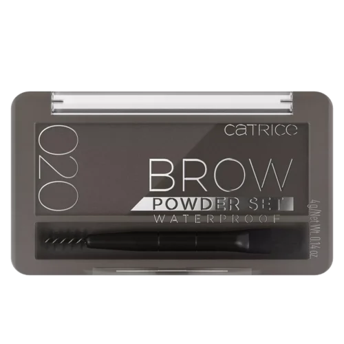 catrice Set Brow Powder rezistent la apă 020 - Ash Brown