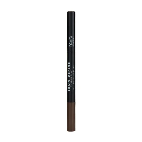 MUA MAKEUP ACADEMY Eyebrow Pencil & Brush creion sprancene - Dark Brown