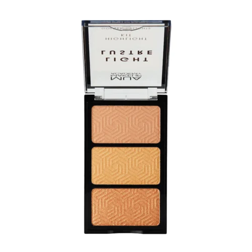 MUA MAKEUP ACADEMY Paleta Iluminator Light Lustre Golden Delights