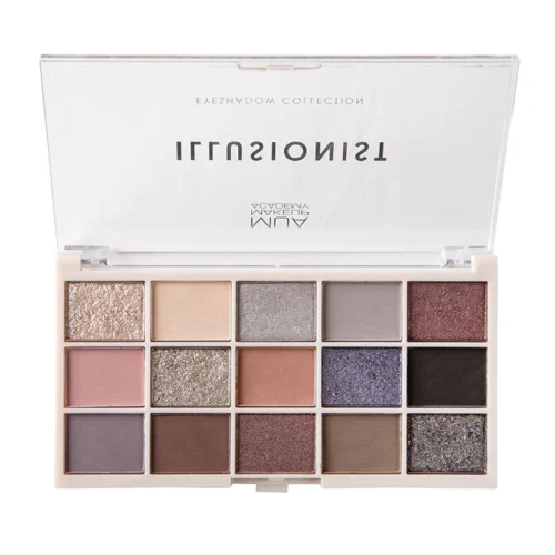 MUA MAKEUP ACADEMY Paleta farduri Eyeshadow Collection - Illusionist