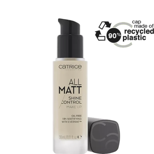 catrice Fond de ten All Matt Shine Control 010 N - Neutral Light Beige
