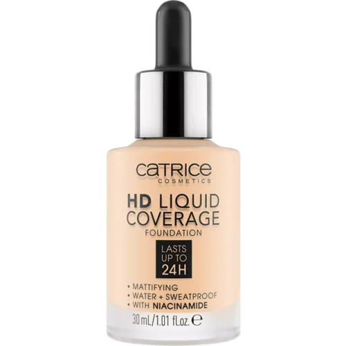 catrice Fond de ten HD Liquid Coverage 002 - Porcelain Beige