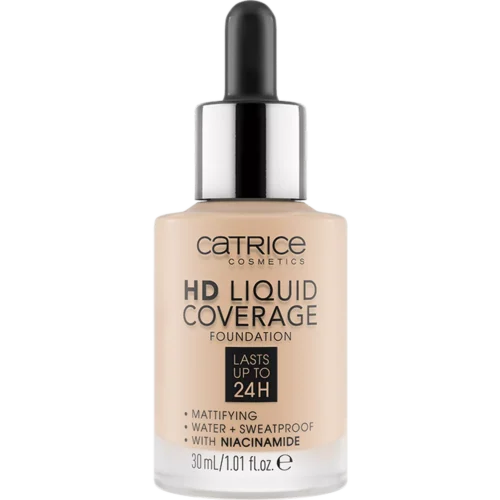 catrice Fond de ten HD Liquid Coverage 010 - Light Beige
