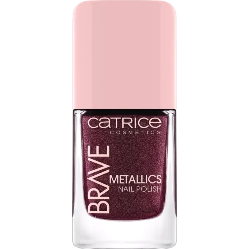 catrice Lac pentru unghii Brave Metallics 04 - Love You Cherry Much - 1 catrice Lac pentru unghii Brave Metallics 04 - Love You Cherry Much