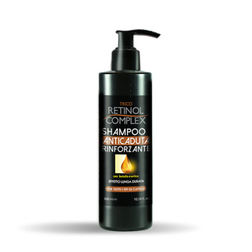 Retinol Complex Sampon contra caderii părului cu urzică si mesteacăn 300 ml