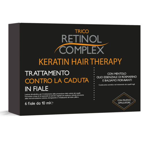 Retinol Complex Tratament Fiole împotriva căderii părului 6x10ml Retinol Complex Tratament Fiole împotriva căderii părului 6x10ml