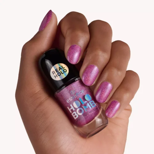 Essence Lac de unghii HOLO BOMB effect 02 - Holo Moly