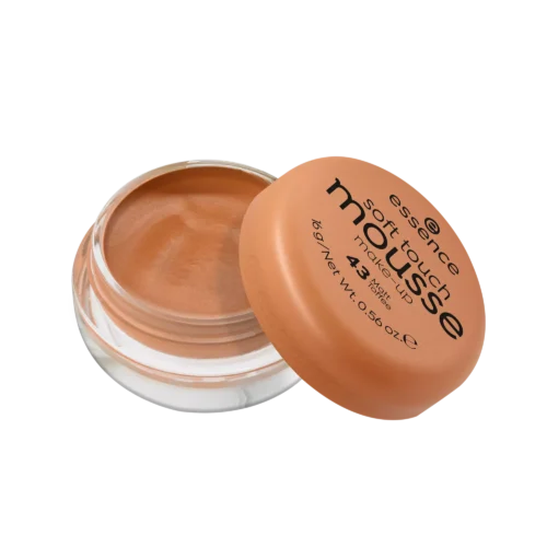 Essence Fond de ten soft touch mousse 43 matt toffee - 1 Essence Fond de ten soft touch mousse 43 matt toffee