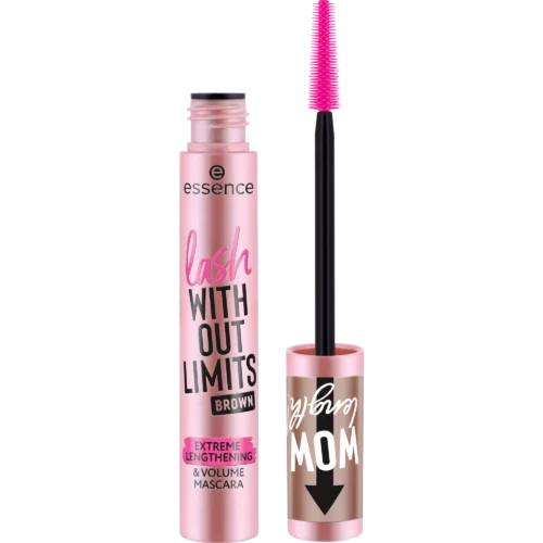 Essence Mascara lash Without Limits Brown Extreme Lengthening & Volume - 1 Essence Mascara lash Without Limits Brown Extreme Lengthening & Volume