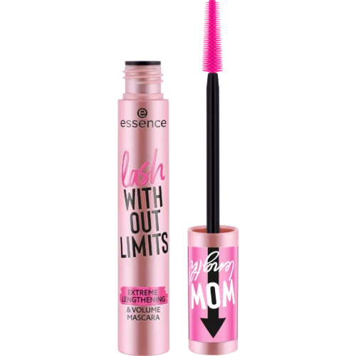 Essence Mascara lash Without Limits Extreme Lengthening & Volume - 1 Essence Mascara lash Without Limits Extreme Lengthening & Volume
