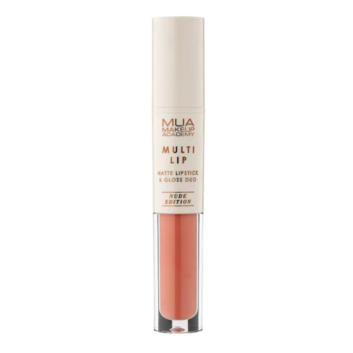 MUA MAKEUP ACADEMY Multi Lip Matte Lipstick si Gloss duo - Balance - 1 MUA MAKEUP ACADEMY Multi Lip Matte Lipstick si Gloss duo - Balance