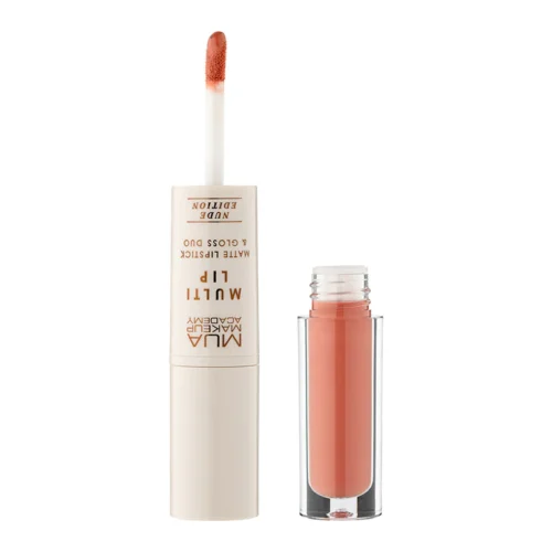 MUA MAKEUP ACADEMY Multi Lip Matte Lipstick si Gloss duo - Balance