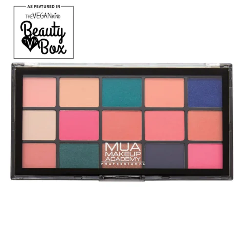 MUA MAKEUP ACADEMY Paleta farduri Eyeshadow Collection - Flora Fantasy