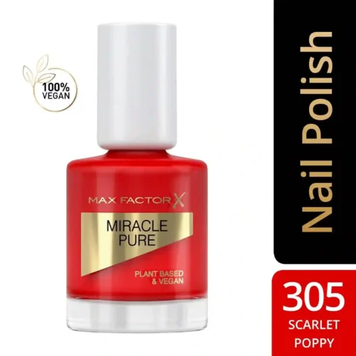 Max Factor Lac de unghii Miracle Pure - 305 Scarlet Poppy