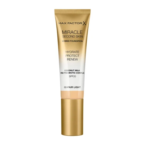 Max Factor Miracle Second Skin fond de ten - 02 Fair Light