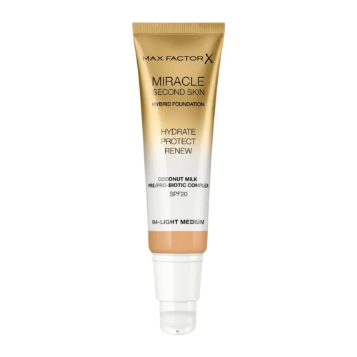 Max Factor Miracle Second Skin fond de ten - 04 Light Medium