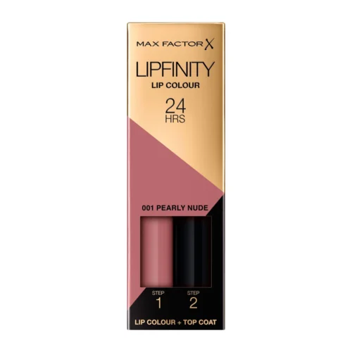 Max Factor Ruj Rezistent La Transfer Lipfinity 24H - 001 Pearly Nude