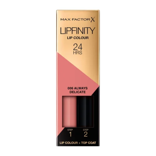 Max Factor Ruj Rezistent La Transfer Lipfinity 24H - 006 Always Delicate