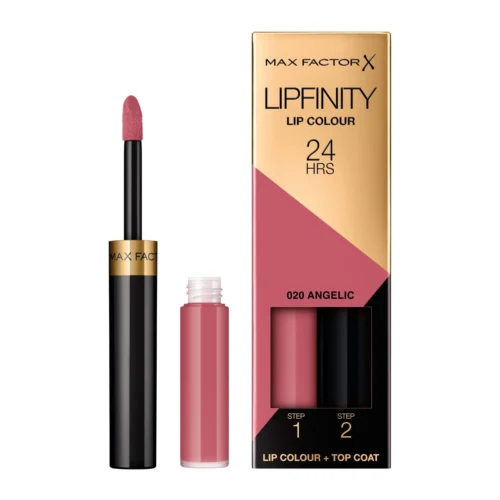 Max Factor Ruj Rezistent La Transfer Lipfinity 24H - 020 Angelic - 1 Max Factor Ruj Rezistent La Transfer Lipfinity 24H - 020 Angelic