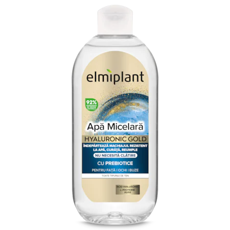 Elmiplant Apa micelara Hyaluronic Gold 400 ml