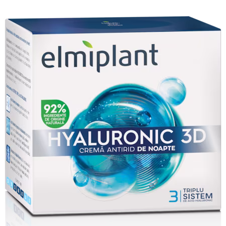 Elmiplant Crema antirid de noapte Hyaluronic 50 ml