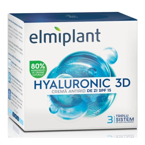 Elmiplant Crema antirid de zi Hyaluronic 50 ml Elmiplant Crema antirid de zi Hyaluronic 50 ml