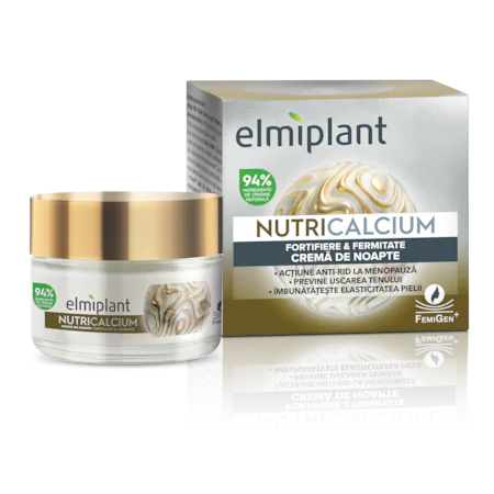 Elmiplant Crema de noapte Nutri Calcium fortifiere & fermitate 50 ml