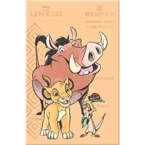 Essence Paletă de farduri pentru pleoape Disney The Lion King 01 - Circle of life