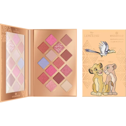 Essence Paletă de farduri pentru pleoape Disney The Lion King 02 - Strong from sunrise to sunset