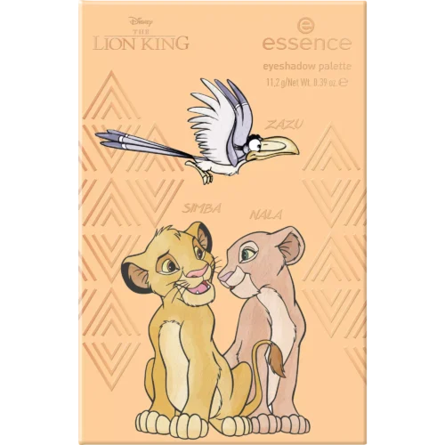 Essence Paletă de farduri pentru pleoape Disney The Lion King 02 - Strong from sunrise to sunset