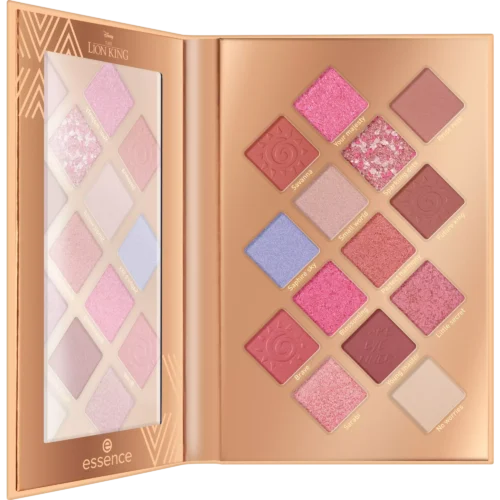 Essence Paletă de farduri pentru pleoape Disney The Lion King 02 - Strong from sunrise to sunset