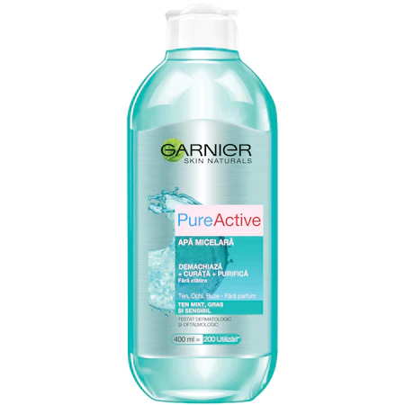 Garnier Apa micelara Skin Naturals Pure Active 400 ml