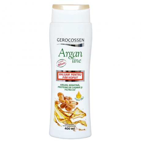 Gerocossen Balsam pentru par vopsit Argan Line 400 ml Gerocossen Balsam pentru par vopsit Argan Line 400 ml