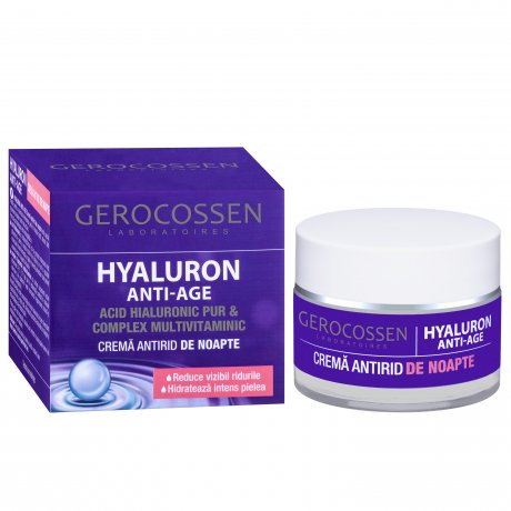Gerocossen Crema antirid de noapte Hyaluron Anti-Age 50 ml Gerocossen Crema antirid de noapte Hyaluron Anti-Age 50 ml