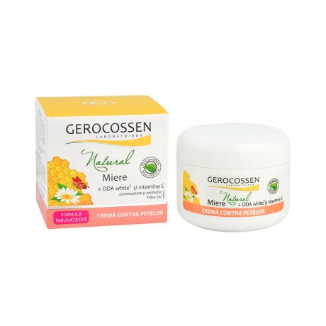Gerocossen Crema contra petelor cu vitamina E - Natural Miere 100 ml