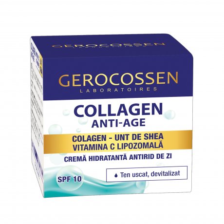 Gerocossen Crema hidratanta antirid de zi SPF 10 Collagen Anti-Age 50ml