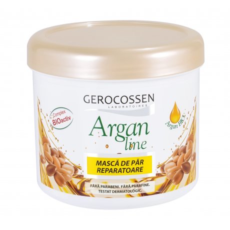 Gerocossen Masca pentru par uscat si deshidratat Argan Line 450 ml