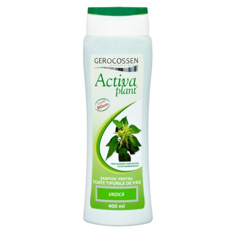 Gerocossen Sampon cu urzica Activa Plant 400 ml